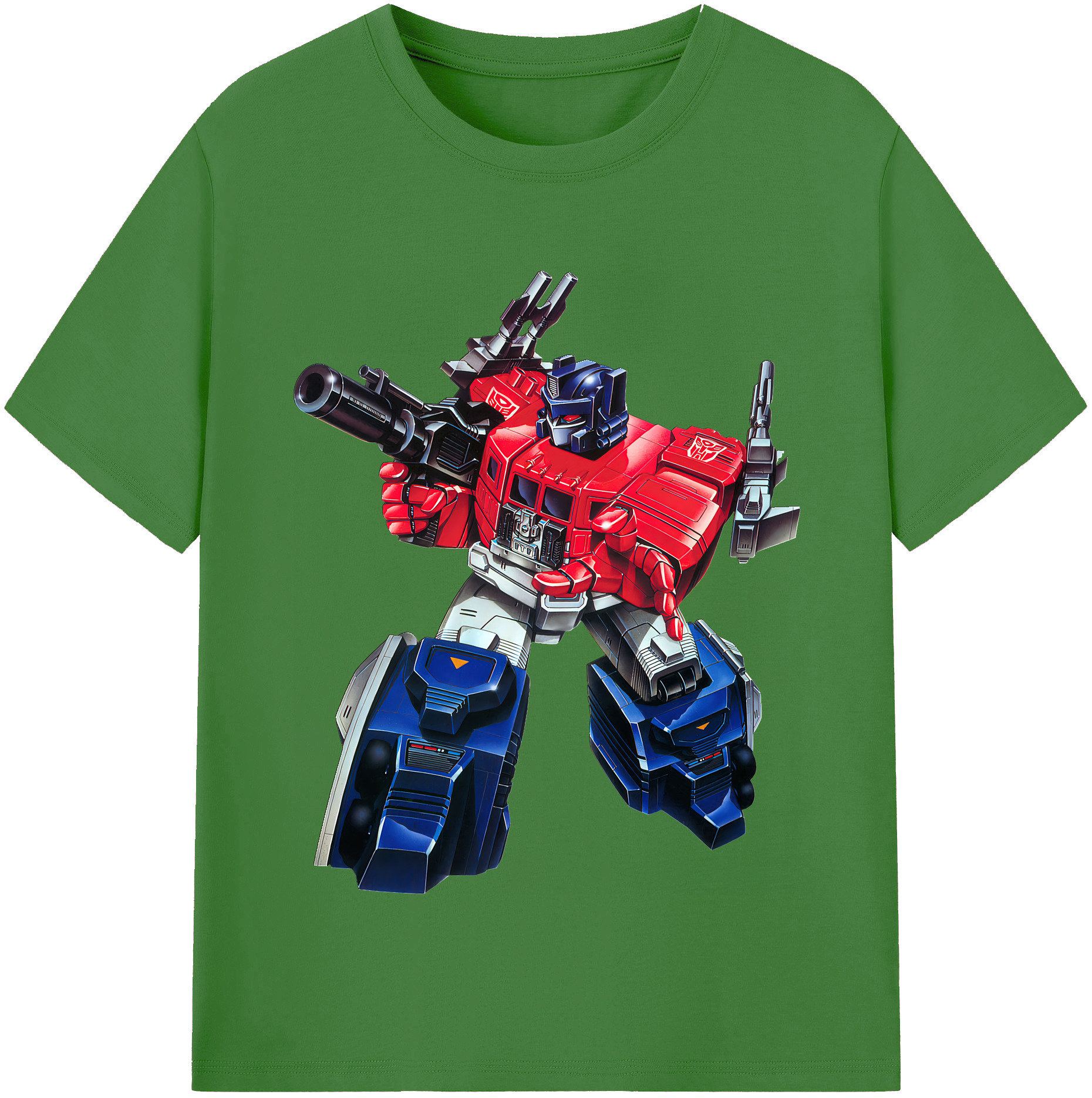 （画像用） Transformers トランスフォーマー レディースカジュアルプリントTシャツ（綿100％）